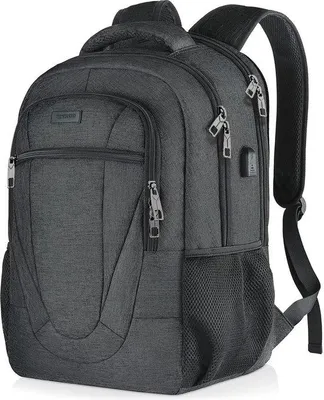 Produktbild von Famanu Laptoprucksack 15,6 Zoll mit USB-Ladefunktion und Anti-Diebstahl-Fach