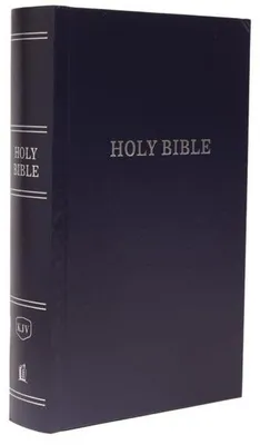 Obrázok produktu pre KJV, Pew Bible, Large Print, Hardcover, Blue, Red Letter, Comfort Print