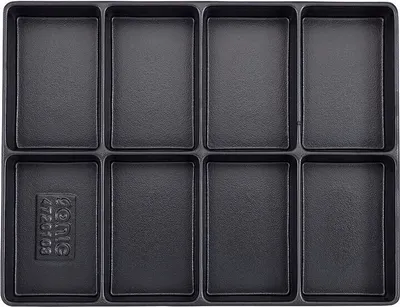 Imagen del producto de Caja de surtido para insertos de espuma SONIC, modelo 4720103, dimensiones: 370 mm x 290 mm x 48 mm