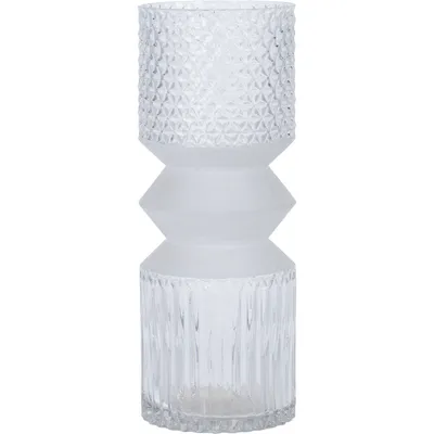Zdjęcie produktu dla Wazon szklany cylindryczny, 30 cm