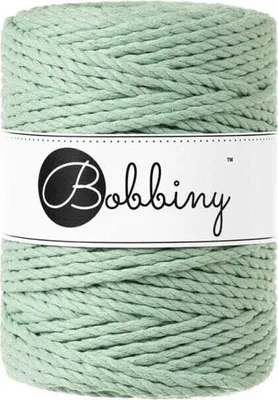 Produktbild von Bobbiny 3PLY Macramé Rope 5 mm 100 m Aloe Schnur