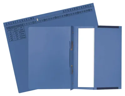 Obrázek produktu pro Exacompta 371107B - Konventioneller Dateiordner - Karton - Blau - 320 g/m² - 265 mm - 316 mm