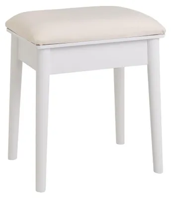 Produktbild von Hocker Dana aus MDF in Weiß