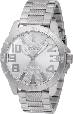Zdjęcie produktu dla Invicta Speedway 48927 Zegarek Męski - Mechanizm Kwarcowy - Stal Nierdzewna z Srebrną Tarcza - 48 mm