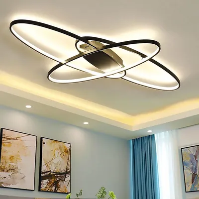 Obrázok produktu pre LED stropné svietidlo – vhodné do spálne a obývačky – 40W – s možnosťou stmievania – hliník – biela farba