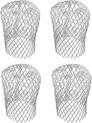 Immagine prodotto di Protezioni per grondaia in alluminio, set da 4 pezzi