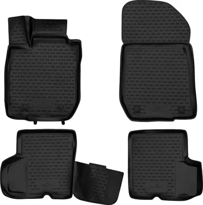 Produktbild von WALSER XTR Gummi Fussmatten Auto für Dacia Logan (LS) 2004-Heute, 100% passgenaue Auto Fußmatten, robuste Universal Fußmatte Auto, Gummimatten Auto, Auto Fussmatten Gummi, Auto Gummimatten