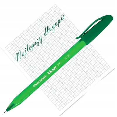 Produktbild von Paper Mate Inkjoy Kugelschreiber mit grünem Tintenroller
