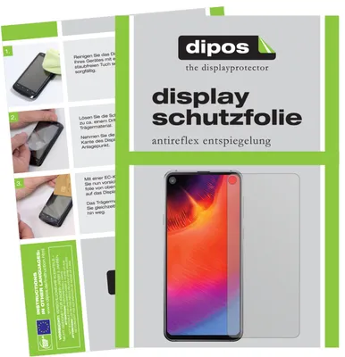 Produktbild von 2+2x Schutzfolie für Samsung Galaxy A8s matt Displayschutzfolie Display Schutz