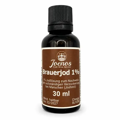 Produktbild von Brauerjod 1 % Jodloesung 30 ml, KI-generiertes Bild