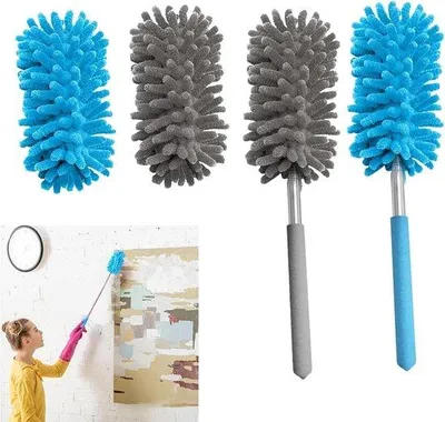 Image de Plumeau télescopique, flexible, 75 cm, lavable
