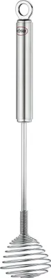 Produktbild von Rösle 95572 Quirlbesen, luftiges Verarbeiten und Verquirlen, 27cm, silber (1 Stück)
