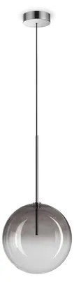 Zdjęcie produktu dla Ideal Lux 345376 EQUINOXE Lampa wisząca D250 mm 1xG4, kolor dymny