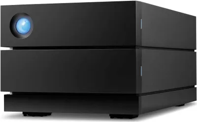 Produktbild von 2big RAID 8 TB, Externe Festplatte (schwarz, USB-C 3.2 (5 Gbit/s))