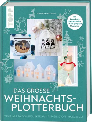Produktbild von Das große Weihnachts-Plotterbuch