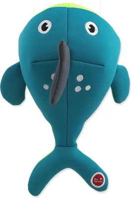 Produktbild von Toy Dog Fantasy Wasserschwimmer Wal pfeifend und schwimmend türkis 28cm
