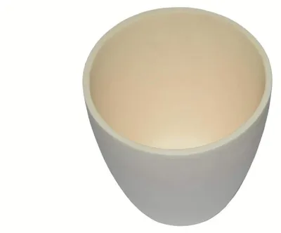Aluminiumoxid-Tiegel 99,3% Al2O3, 100 ml für Labor