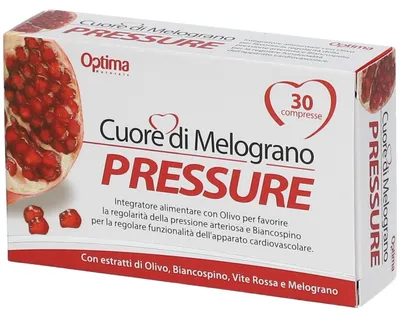 Produktbild von CUORE DI MELOGRANO PRESSURE: 30 Tabletten, 1 g