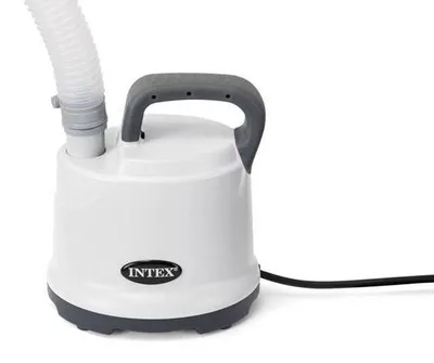 Produktbild von Poolentleerungspumpe Intex 28606, 99W Motorleistung, 3595L/h Durchfluss, 5m Ablassschlauch, 10m Kabel