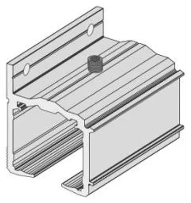 Image de Support Rail porte coulissante ABAKOU