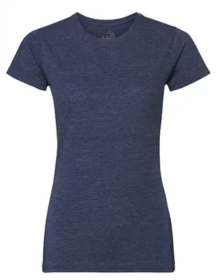 Produktbild von Ladies HD Damen T-Shirt - Farbe: Bright Navy Marl - Größe: XS
