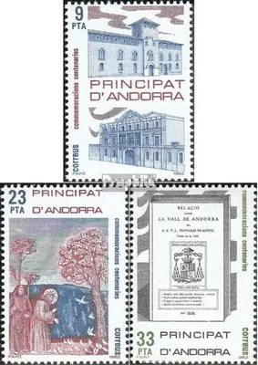 Produktbild von Briefmarken Andorra - Spanische Post 1982 Mi 160-162 (kompl.Ausg.) postfrisch Sondermarken