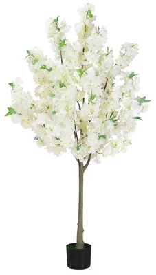 Produktbild von Künstlicher Kirschbaum, 150 cm hoch, mit Topf