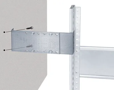 Produktbild von Wandhalter 175-325 mm verzinkt - variabel