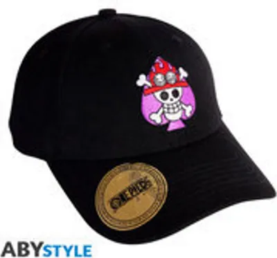 Produktbild von ONE PIECE - Cap - Black - Ace's Skull