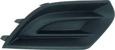 Produktbild von DIEDERICHS Lüftungsgitter Grill Stoßfänger für OPEL Corsa E Schrägheck (X15) ohne Loch/Löcher für Nebellampen Schwarz