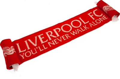 Obrázok produktu pre Liverpool FC - Šál TA11117 (jedna veľkosť) (červená/biela)