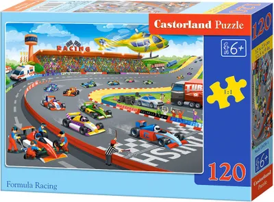 Produktbild von CASTORLAND Puzzle Formula Racing 120 Teile