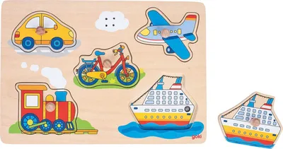 Produktbild von Goki 57519, 5 Stück(e), Fahrzeuge, 1 Jahr(e)