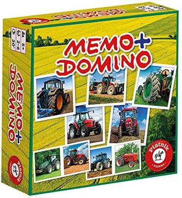 Obrázek produktu pro PIATNIK Memo Domino Traktoren 0 0 0 0