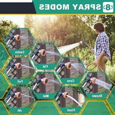 Produktbild von Famanu Sprinkler verstellbar mit 8 Sprühdüsen - 47 cm lang
