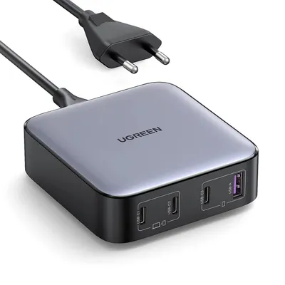 Obrázek produktu pro Nabíječka UGREEN CD328 Nexode, 3x USB-C, USB-A, GaN, 100 W (černá)