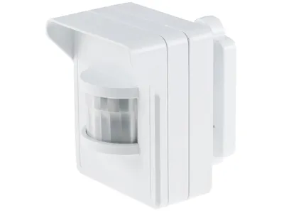 Produktbild von Funk-Bewegungsmelder für Pilota Casa IP44 90°/8m PIR  Aufputz weiß