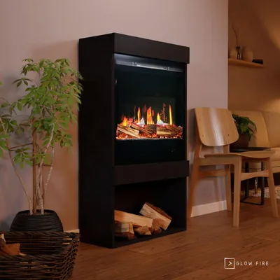 Produktbild von Glow Fire SCM-1 Elektrokamin Screen Motion Schwarz