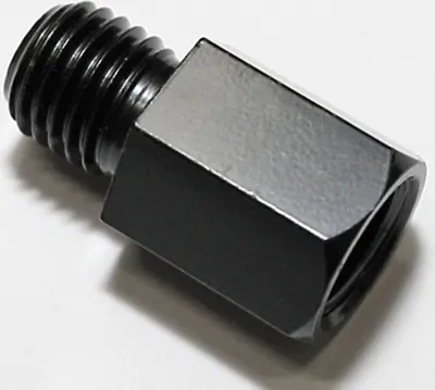 Image de Adaptateur de rétroviseur HIGHSIDER smart trou M10 droite sur boulon M10 droite noir