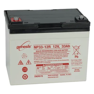 Immagine prodotto di Hawker Genesis NP33-12R 12V, 33.0AH, dimensioni 195 x 132 x 155 mm, VdS no: G106044