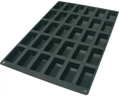 Image de SILIKOMART Moule à mini-gâteaux 30, silicone, hauteur : 30 mm, longueur : 600 mm