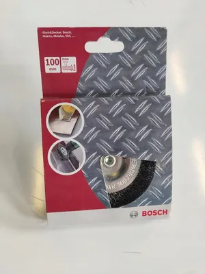 Produktbild von Bosch Drahtbürste Tellerform gewellt Rostentferner