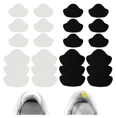 Produktbild von 12 Paar Fersenreparatur für Schuhe, selbstklebende Fersenschutz-Patches für Lederschuhe und Sneakers