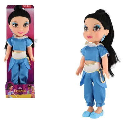 Zdjęcie produktu dla Lalka księżniczka w stylu orientalnym, plastikowa, 29 cm, zapakowana w pudełko o wymiarach 10x30 cm
