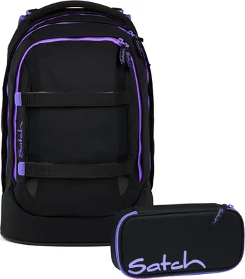 Produktbild von Satch, Schulrucksack-Set PACK Purple Phantom 2-teilig, ab 5. Klasse