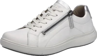 Produktbild von Josef Seibel Damen Sneaker aus Leder Reißverschluss Wechselsohle 96301 Megan 01, Größe:38 EU, Farbe:Weiß