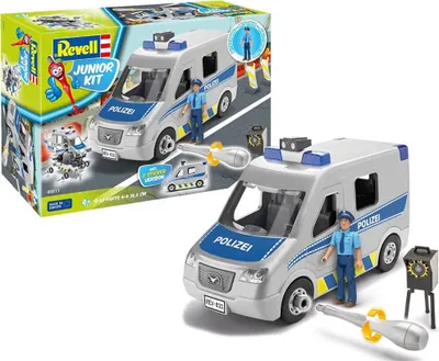 Immagine prodotto di Revell Police Van - Auto-Modellbausatz; 811