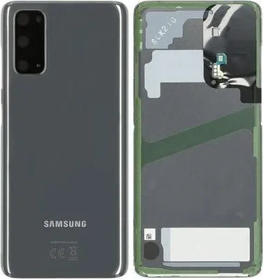 Image de Samsung GH82-22068A Couvercle de batterie Couvercle pour Galaxy S20 G980 Gris Cosmic Pièce de rechange
