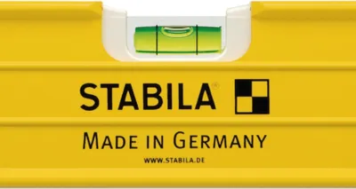 Produktbild von Stabila 15235, Wasserwaage, 1 m, Rot, Gelb, 0,5 mm/m, Aluminium