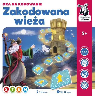 Produktbild von Kapitan Nauka Gra Zakodowana wieża